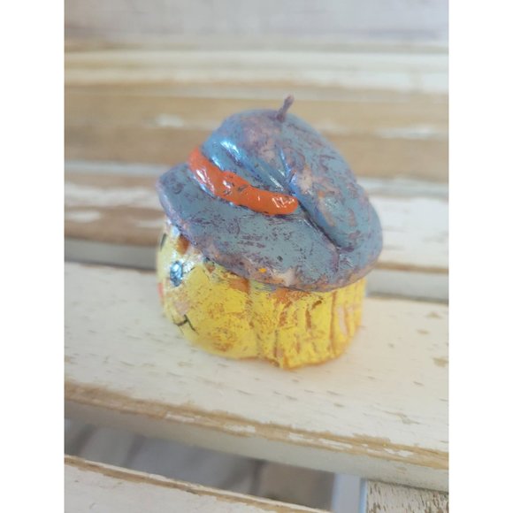 Scarecrow candle vintage Easter unlimited Halloween fall prop decor - Picture 2 of 7